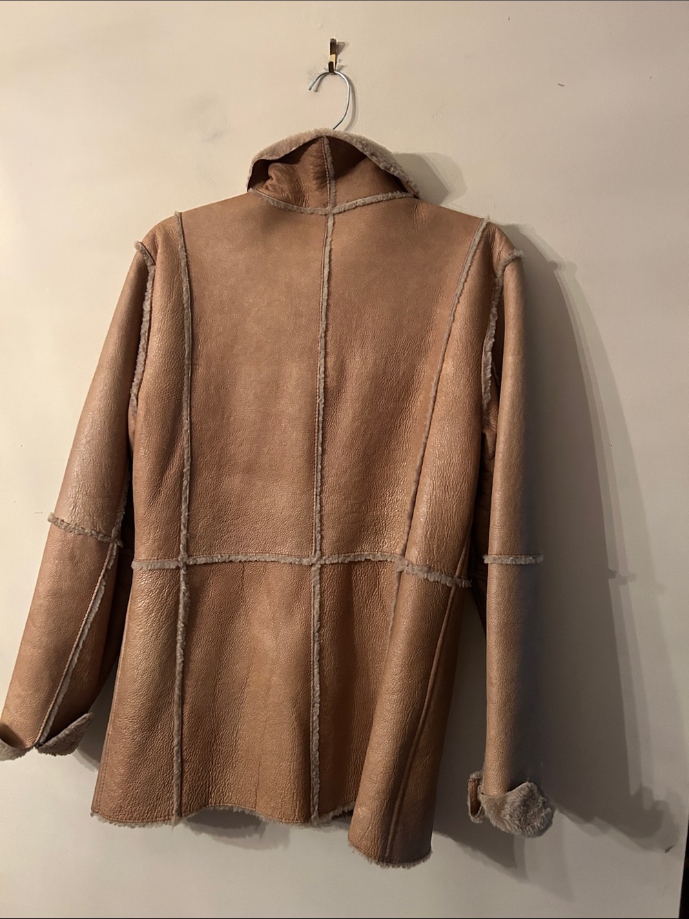 Shearling Women’s Jacket- Size Small- - Picture 4 of 8